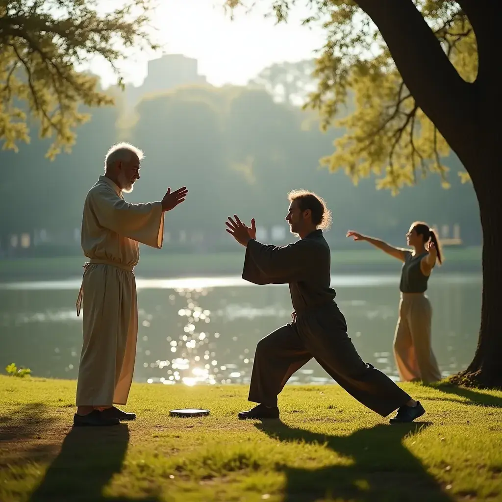 Hombre de 45 años consultando un plan de entrenamiento en una tablet.
